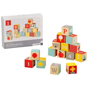 ABC Wooden Alphabet Blocks
