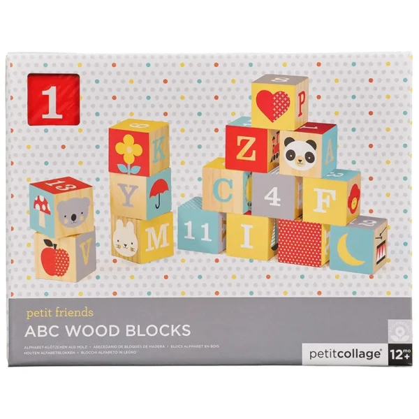 ABC Wooden Alphabet Blocks