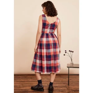 Abigail Dress - Cherry Plaid