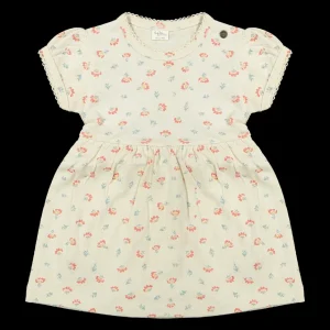 Abigail Pointelle Rib Dress - Organic Cotton