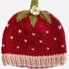 Addie Strawberry Baby Hat