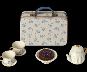 Afternoon Treat Tea Set - Blue Madelaine