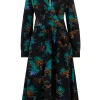 Amara Midnight Leopard Dress