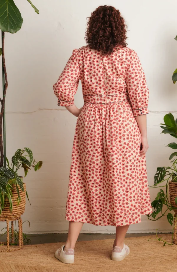 Amelia Dress - Wild Poppy