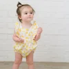 Amelia Romper - Lemon Drop