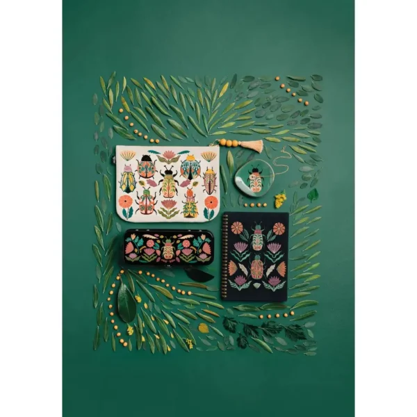 Amulet Large Zipper Pouch - Cream
