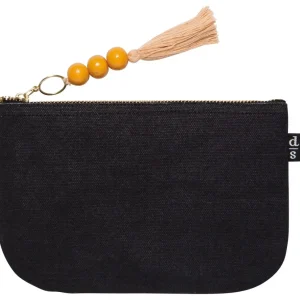 Amulet Large Zipper Pouch - Black