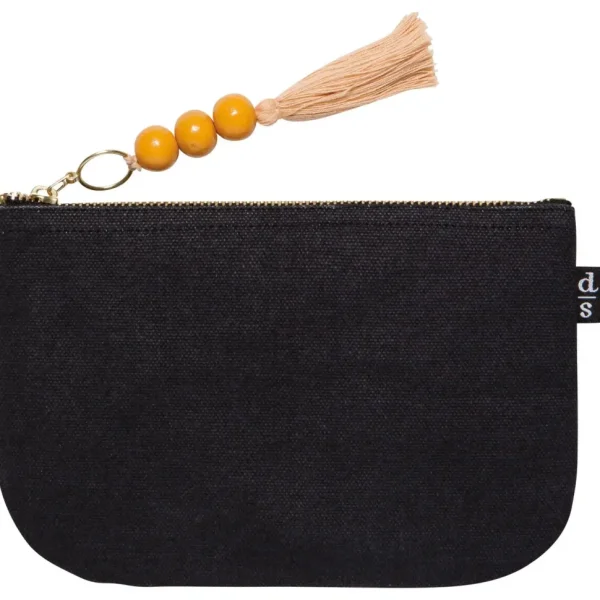 Amulet Large Zipper Pouch - Black