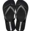 Ana Sparkle Kids Flip Flop - Black