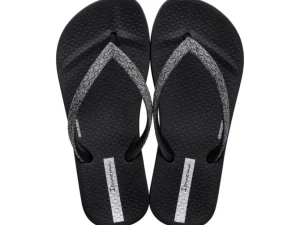 Ana Sparkle Kids Flip Flop - Black