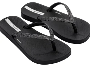 Ana Sparkle Kids Flip Flop - Black