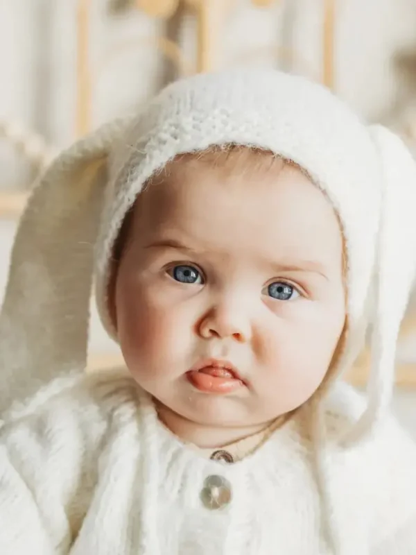 Angora Bunny Bonnet