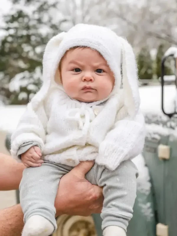 Angora Bunny Bonnet