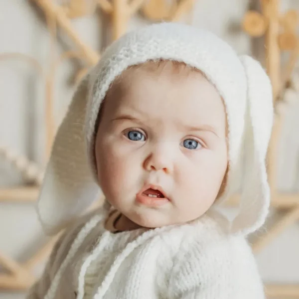 Angora Bunny Bonnet
