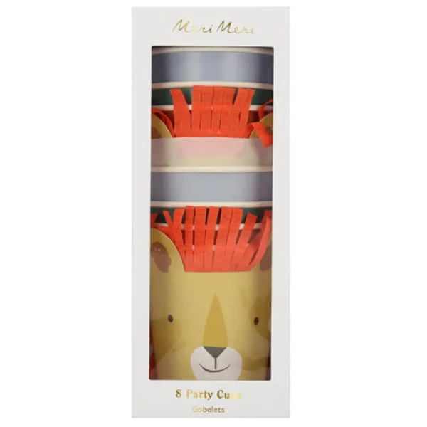 Animal Parade Character Cups (x 8)