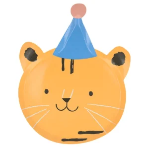 Animal Parade Die Cut Plates (x 8)
