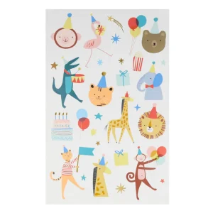 Animal Parade Tattoo Sheets (x 2 sheets)