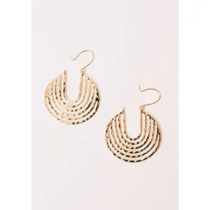 Anjuli Hoop Earrings - 18k Gold Plating