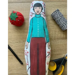 Anna May Wong DIY Doll Fabric