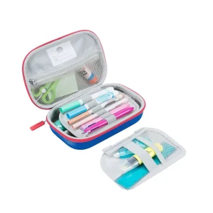 Arden Pencil Case - Blue Color Block