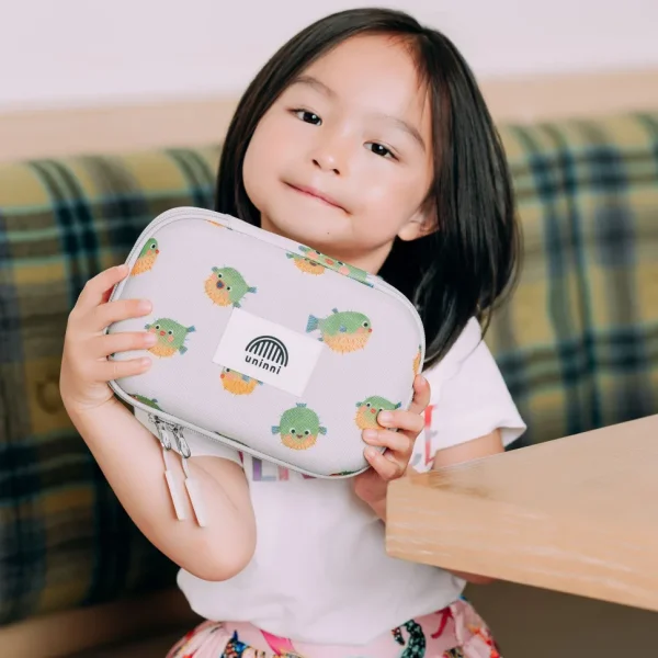 Arden Pencil Case - Puffer Fish