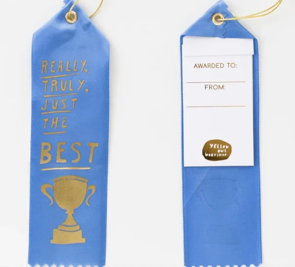 Award Ribbon Cards - Several Styles