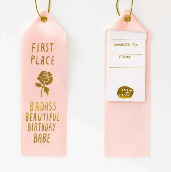 Award Ribbon Cards - Several Styles