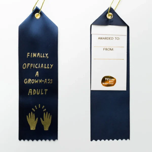 Award Ribbon Cards - Several Styles