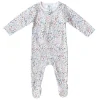 Baby Footed Zip Romper- Mountain Meadow