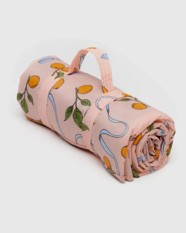 Baggu Picnic Blanket - Apricots & Ribbons