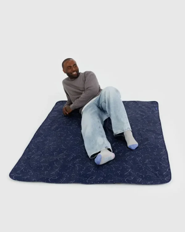 Baggu Picnic Blanket - Constellation Midnight