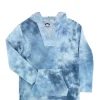 Baja Pullover - Sky Tie Dye