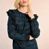 Balckwatch Plaid Top
