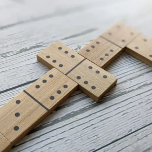 Bamboo Dominoes Set