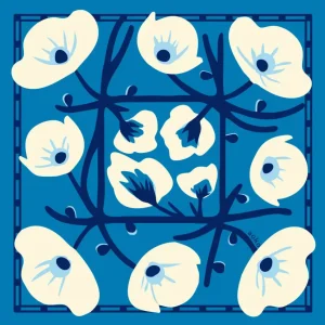 Bandana - Aziza (Blue)