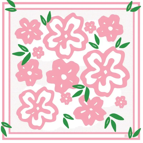 Bandana - Go Go Cherry Blossoms