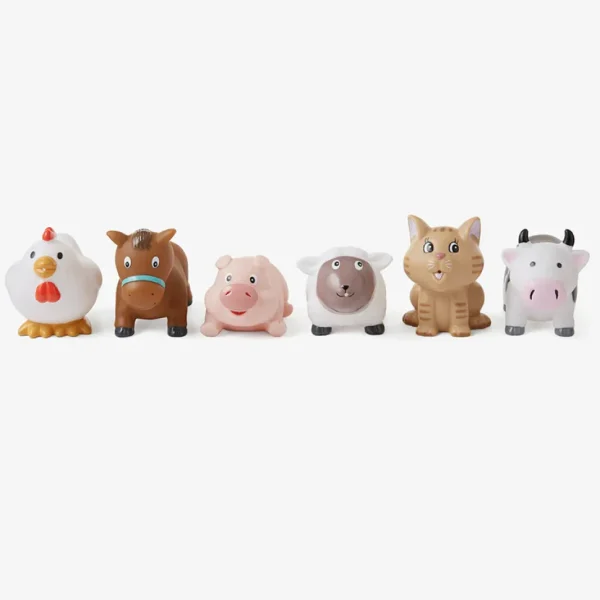 Barnyard Party Squirtie Baby Bath Toys