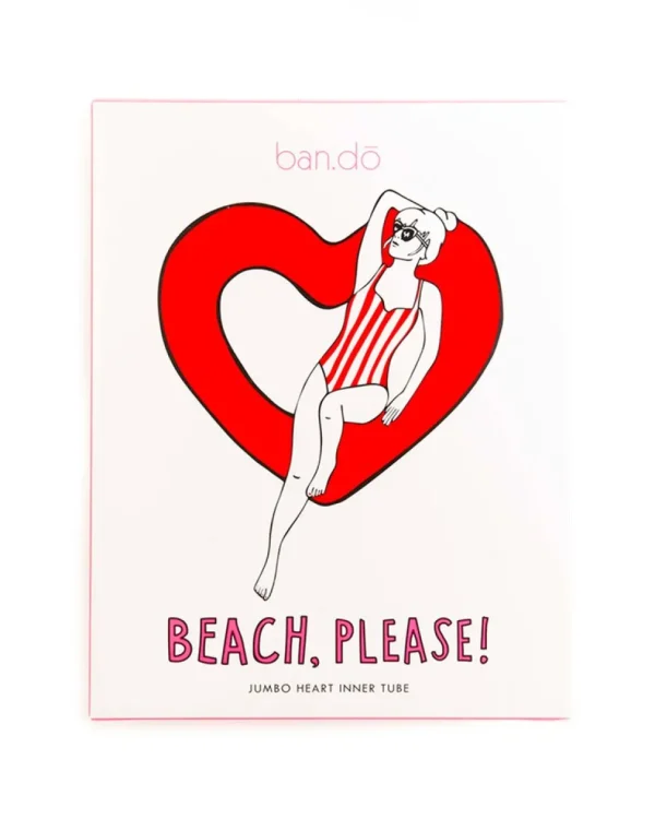 Beach, Please! Jumbo Heart Innertube