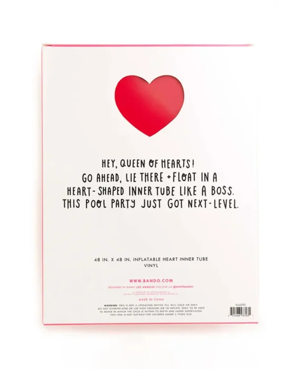 Beach, Please! Jumbo Heart Innertube
