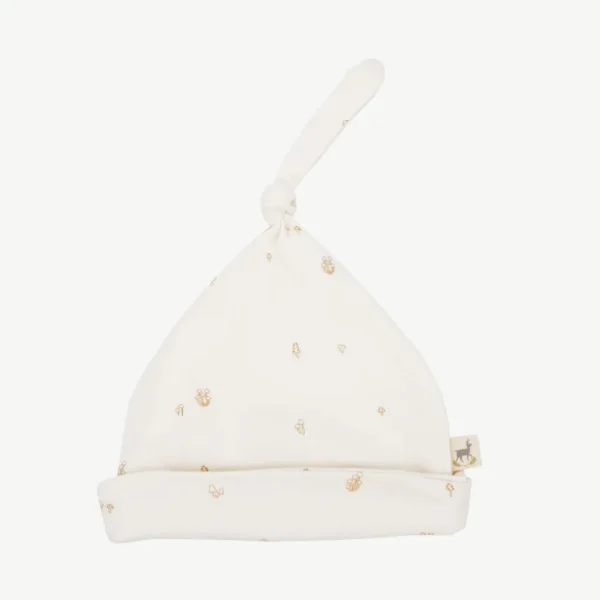 Beanie - Mushrooms Ivory