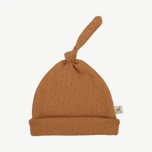 Beanie - Pointelle Cashew