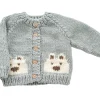 Bear Cardigan Sweater - Bowie Grey