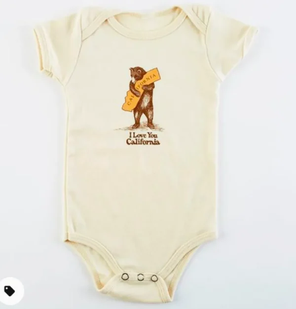 Bear Hugging California Onesie