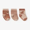 Bear Non Slip Baby Sock Set 3pk