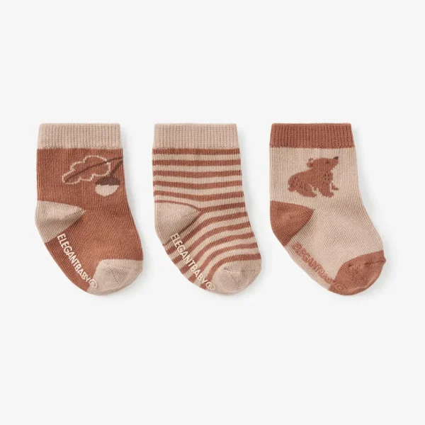 Bear Non Slip Baby Sock Set 3pk
