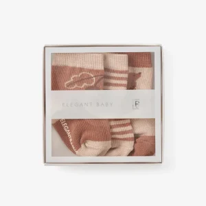 Bear Non Slip Baby Sock Set 3pk