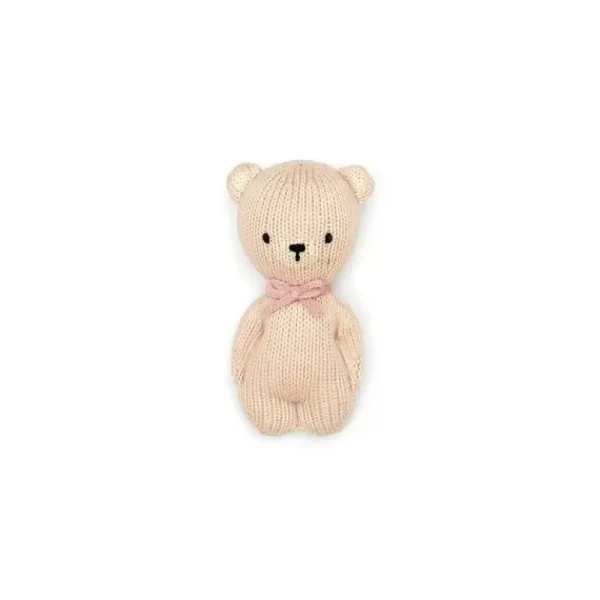 Bear Rattle (Light Pink/Dusty Rose)