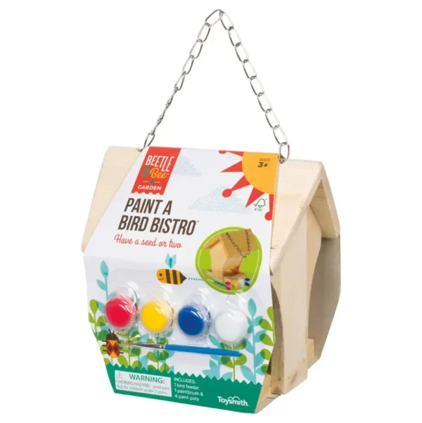 Beetle & Bee Paint A Bird Bistro