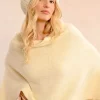 Beret with Star - Off White