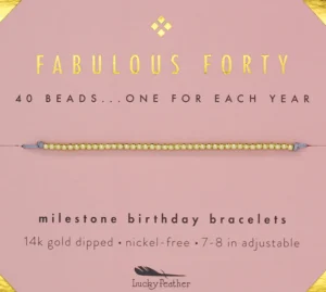 Birthday Celebration Bracelet (Ages 21, 30, 40, 50)
